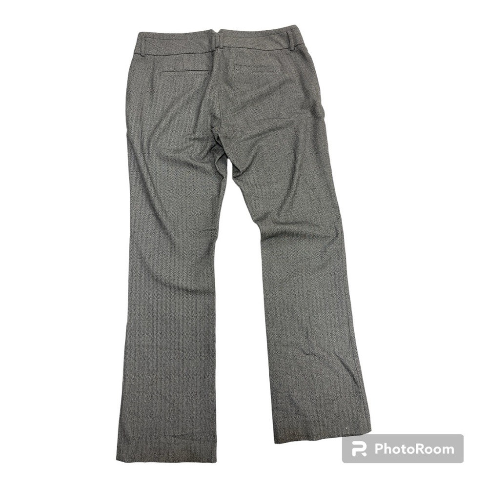 Express Pants. Gray Herringbone Pattern. Size 10 R - image 3